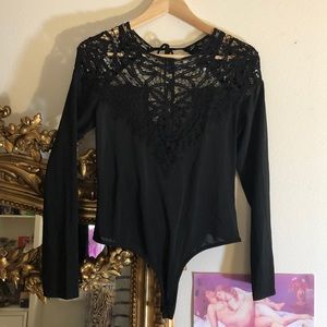 For love and lemons crochet bodysuit